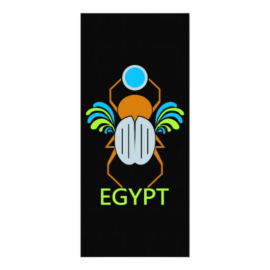 EGYPT-rackkaart - aanpassen Reclamekaart (Voorkant)