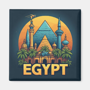 Egypt Reisverhaal Aandenken Voor Herinneringsverza Magneet