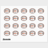 egypt ronde sticker (Vel)