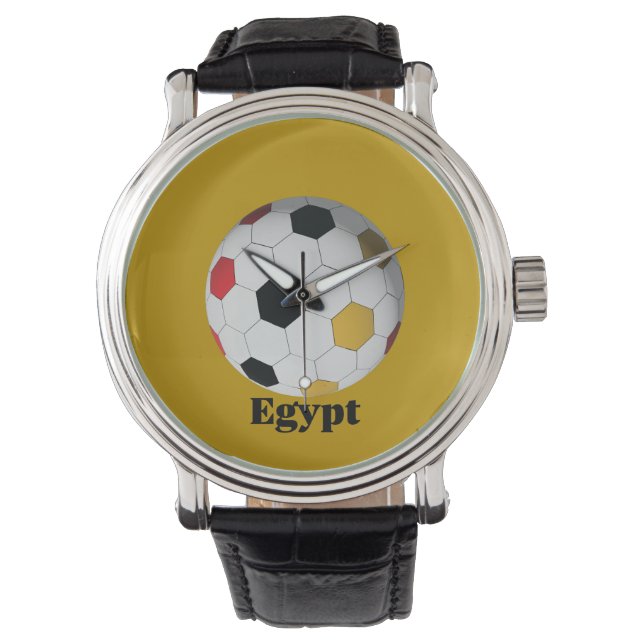 Egypt Soccer Horloge (Voorkant)