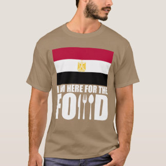 Egypt souvenir eten reis meisje t-shirt