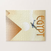 Egypt Vintage stijl vluchtposter Legpuzzel (Horizontaal)