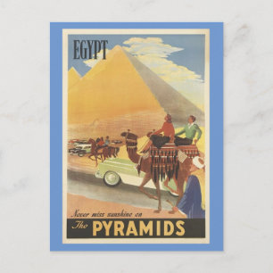 Egypt Vintage Travel postcard Briefkaart