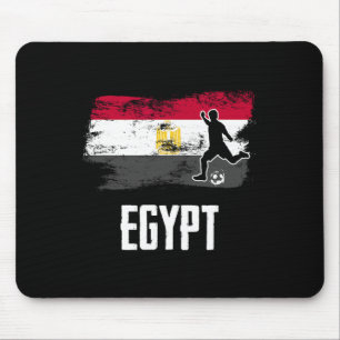 Egypt Vlag Jersey Egyptisch Voetbalteam Egyptische Muismat