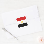 Egypt Vlag Sticker (Envelop)