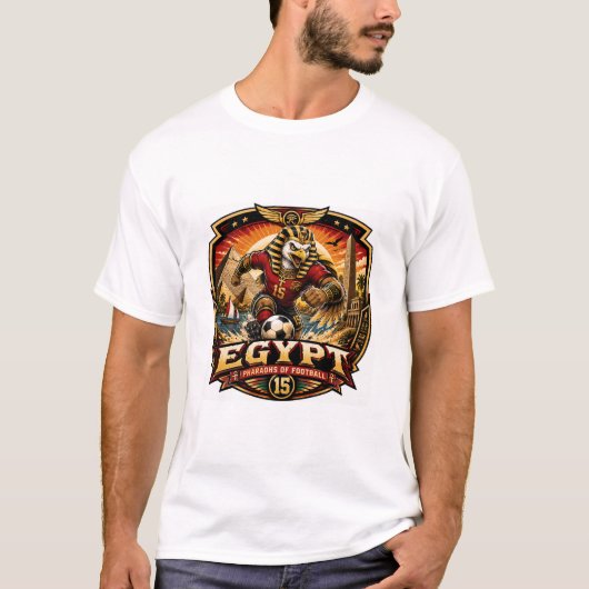 Egypt voetbal T-shirt (Voorkant)
