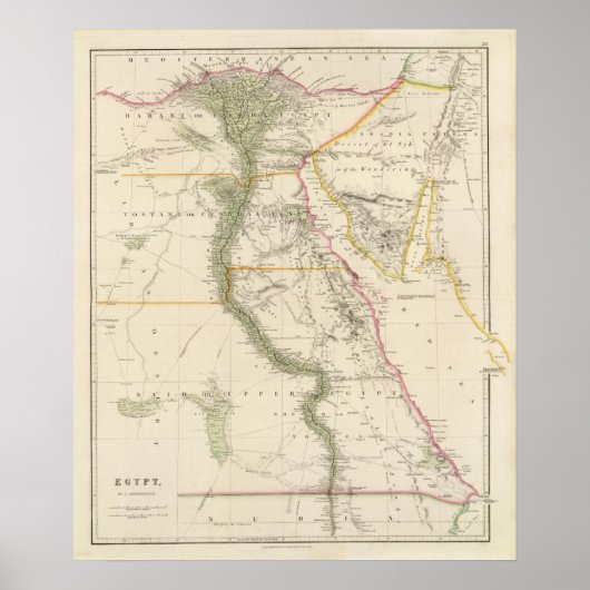 Egypte 11 poster (Voorkant)