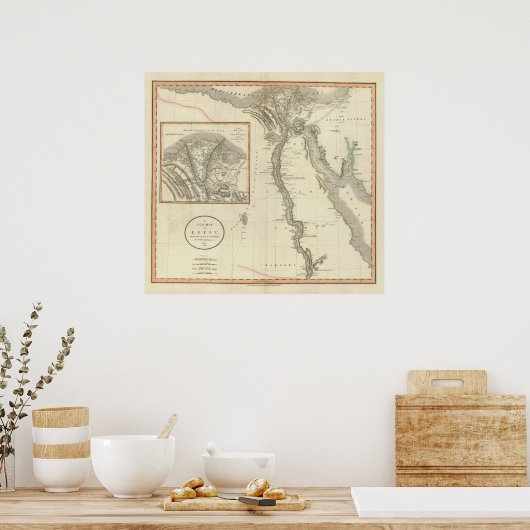 Egypte 12 poster (Keuken)