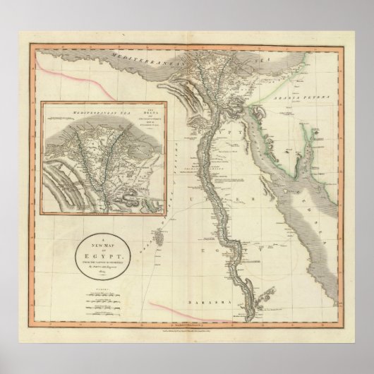 Egypte 12 poster (Voorkant)