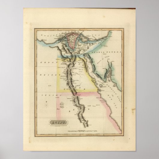 Egypte 12 poster (Voorkant)