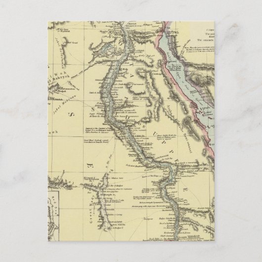 Egypte 13 briefkaart (Voorkant)