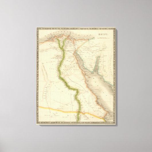 Egypte 14 canvas afdruk (Voorkant)