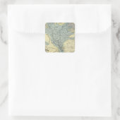 Egypte 14 vierkante sticker (Tas)