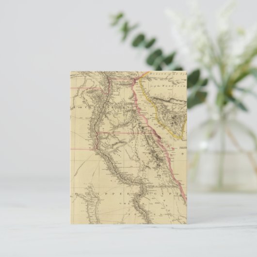 Egypte 15 briefkaart (Staand voorkant)