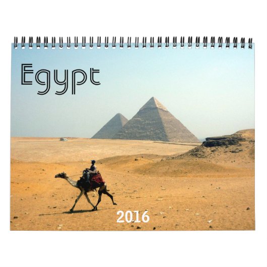 egypte 2016 kalender (Hoes)
