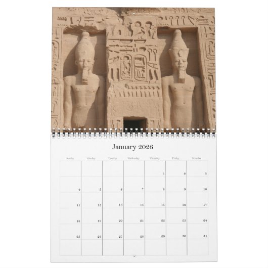Egypte 2026 kalender (Jan 2026)