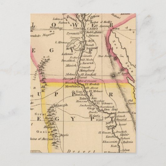Egypte 2 briefkaart (Voorkant)