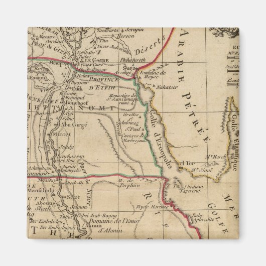 Egypte 2 magneet (Voorkant)