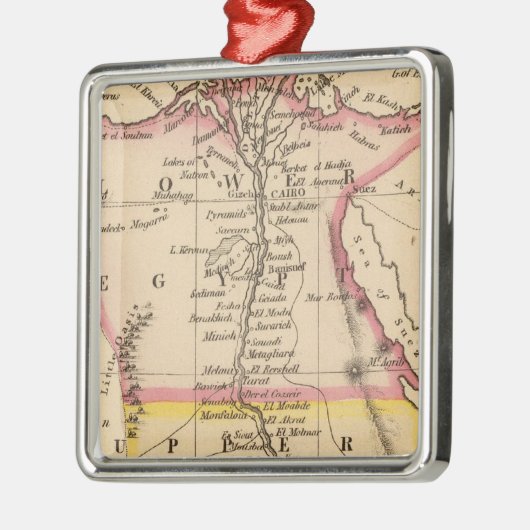 Egypte 2 metalen ornament (Links)