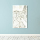 Egypte 3 canvas afdruk (Insitu (Houten vloer))