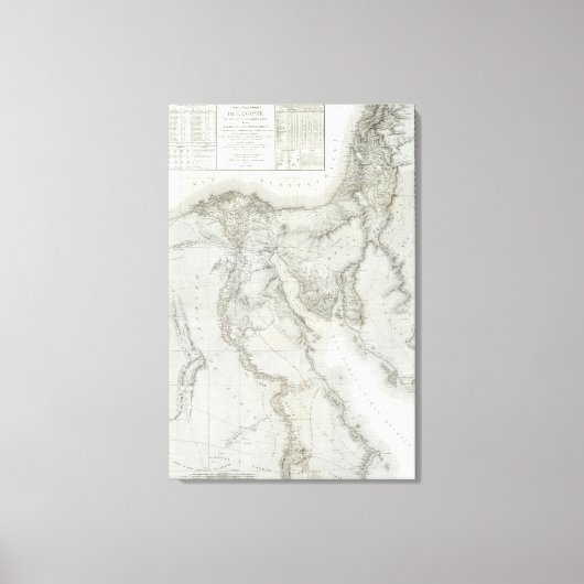 Egypte 3 canvas afdruk (Voorkant)