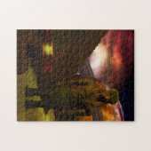 Egypte: 3D digitale kunst Legpuzzel (Horizontaal)