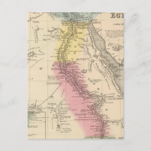 Egypte 5 briefkaart (Voorkant)