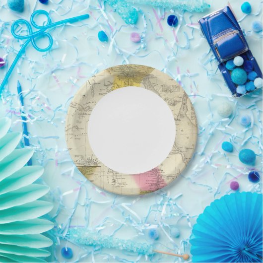 Egypte 6 papieren bordje (Feest)