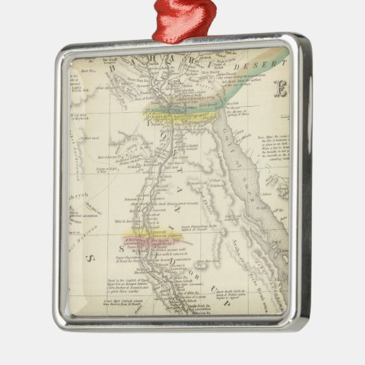 Egypte 7 metalen ornament (Links)