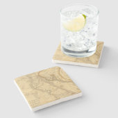 Egypte 7 stenen onderzetter (Zijkant)