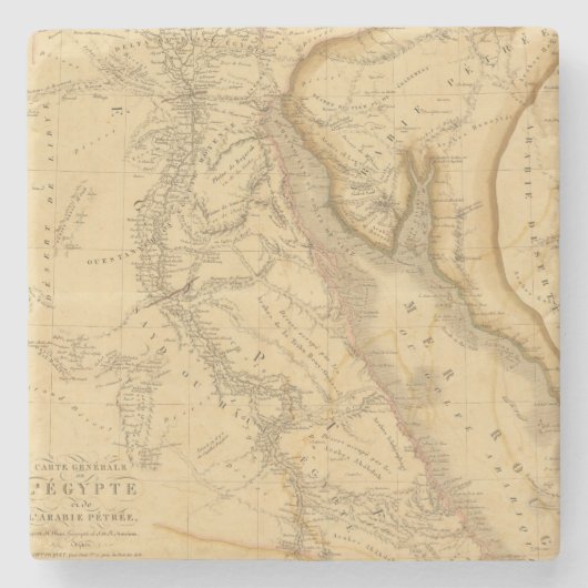 Egypte 7 stenen onderzetter (Voorkant)