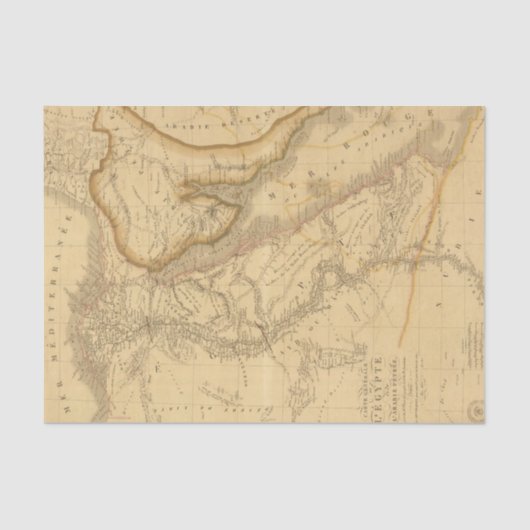 Egypte 7 tissuepapier (Voorkant)