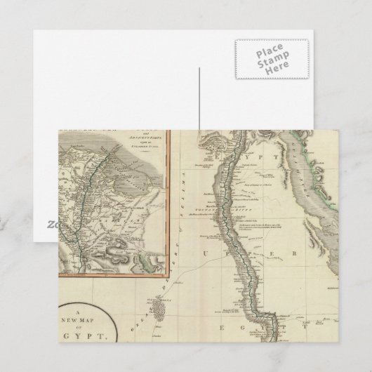Egypte 8 briefkaart (Voorkant / Achterkant)