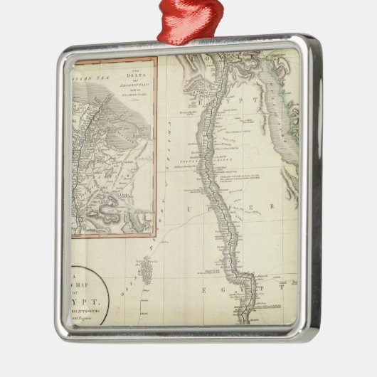 Egypte 8 metalen ornament (Links)