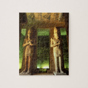 Egypte, Abu Simbel, Beeld van Ramses II, Legpuzzel