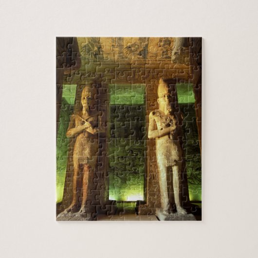 Egypte, Abu Simbel, Beeld van Ramses II, Legpuzzel (Verticaal)