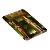 Egypte, Abu Simbel, Beeld van Ramses II, Magneet (Rechterzijde)