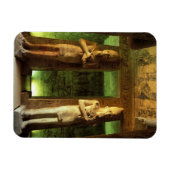 Egypte, Abu Simbel, Beeld van Ramses II, Magneet (Horizontaal)