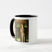Egypte, Abu Simbel, Beeld van Ramses II, Mok (Voorkant links)