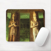 Egypte, Abu Simbel, Beeld van Ramses II, Muismat (Met muis)