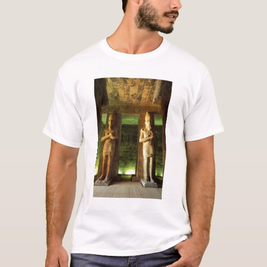 Egypte, Abu Simbel, Beeld van Ramses II, T-shirt (Voorkant)
