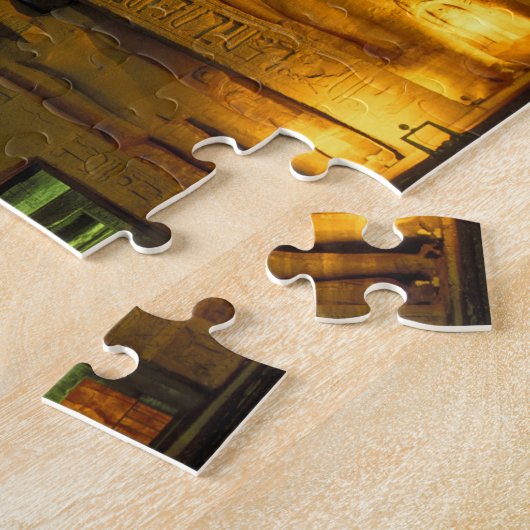 Egypte, Abu Simbel, gevierde façade van Small Legpuzzel (Zijkant)