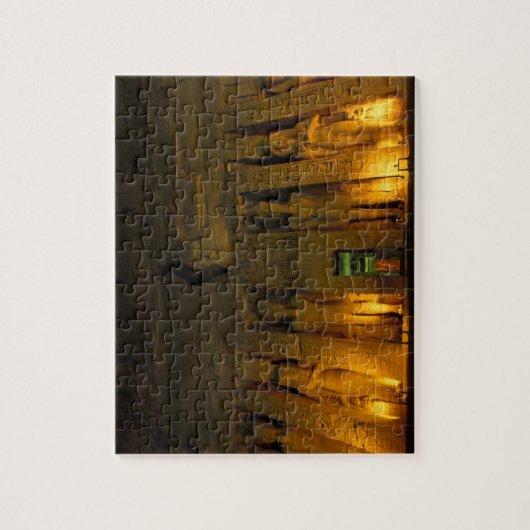 Egypte, Abu Simbel, gevierde façade van Small Legpuzzel (Verticaal)