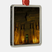 Egypte, Abu Simbel, gevierde façade van Small Metalen Ornament (Rechts)