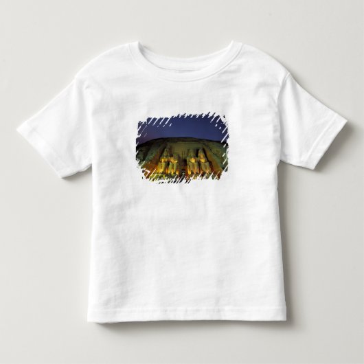 Egypte, Abu Simbel, Kolossale beelden van Ramses Kinder Shirts (Voorkant)