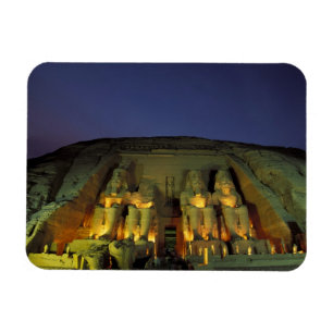 Egypte, Abu Simbel, Kolossale beelden van Ramses Magneet