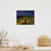 Egypte, Abu Simbel, Kolossale beelden van Ramses Poster (Keuken)