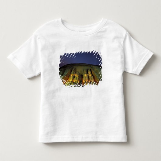 Egypte, Abu Simbel, kolossale cijfers van Ramesses Kinder Shirts (Voorkant)
