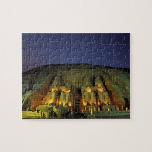 Egypte, Abu Simbel, Kolossale figuren van Ramses Legpuzzel