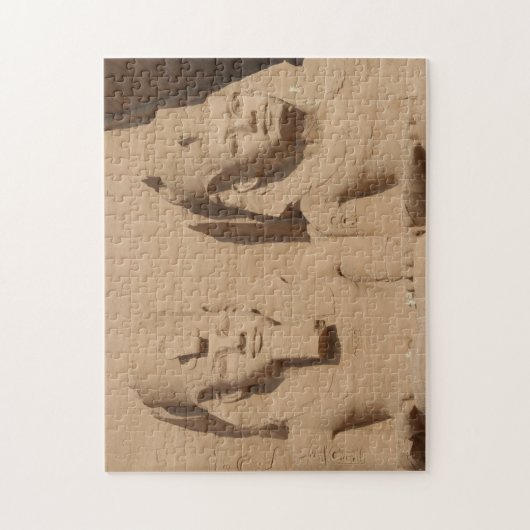 egypte abu simbel legpuzzel (Verticaal)
